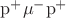 $\mathrm{p^+ \mu^- p^+}$