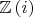 $\mathbb{Z}\left( i \right)$