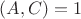 $(A,C)=1$