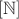 $[\mathbb N]$