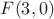 $F(3,0)$