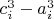 $c_i^3-a_i^3$