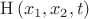$\operatorname{H}{\left (x_{1},x_{2},t \right )}$