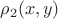 $\rho_2(x,y)$