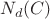 $N_d(C)$