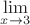 $\lim\limits_{x\to 3}$