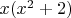 $x(x^2+2)$