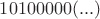$10100000(...)$