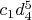$c_1 d_4^5$