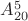 $A_{20}^5 $ $A_{20}^5 $