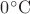$0^\circ \mathrm{C}$