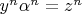 $y^n\alpha^n=z^n$