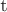 \mathsf{t}