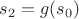$s_2=g(s_0)$