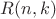 $R(n,k)$