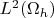 $L^{2}(\Omega_h)$