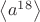 $\left< { a }^{ 18 } \right>$