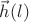 $\vec h(l)$ $\vec h(l)$