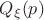 $Q_\xi(p)$