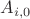 $A_{i, 0}$