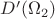 $\matscr{D}'(\Omega_2)$