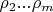 $\rho_2...\rho_m$