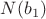 $N(b_1) $