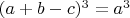 $(a+b-c)^3=a^3$