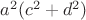 $a^2(c^2+d^2)$