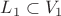 $L_1 \subset V_1$