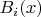 $B_i(x)$