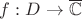 $f:D\rightarrow \overline{{\Bbb C}}$