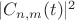 $|C_{n,m}(t)|^2$