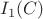 $I_1(C)$