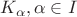 $K_{\alpha},\alpha \in I$