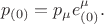 $$
p_{(0)} = p_{\mu} e^{\mu}_{(0)}.
$$ $$
p_{(0)} = p_{\mu} e^{\mu}_{(0)}.
$$