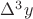 $\Delta^3 y$