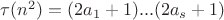 \tau(n^2)=(2a_1+1)...(2a_s+1)