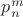 $p_n^m$