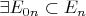 \exists E_{0n} \subset E_n