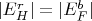$|E_H^r| = |E_F^b|$