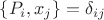 $\{P_i,x_j\}=\delta_{ij}$