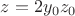 $z=2y_0z_0$