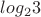 $log_23$