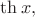 $\mathop{\mathrm{th}} x,$