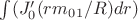 $ \int (J_0 '(r m_0_1 /R)dr) $ $ \int (J_0 '(r m_0_1 /R)dr) $