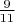 $\frac{9}{11}$