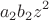 $$a_2b_2z^2$$