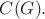 $C(G).$