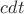 $c dt $
